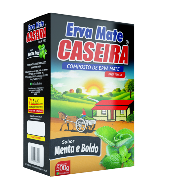 ERVA CASEIRA MENTA BOLDO